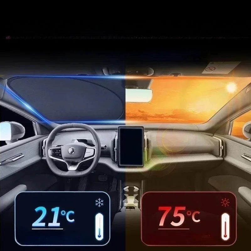 Custom Windshield Sunshade（Vehicle-specific）