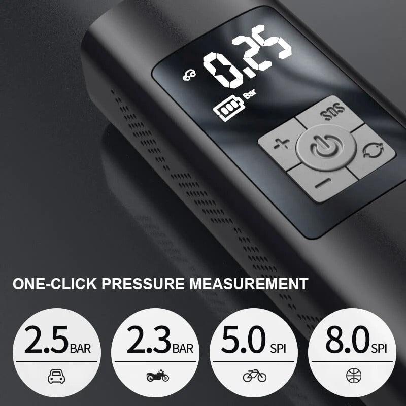 Portable Rechargeable Wireless Electric Tire Inflator