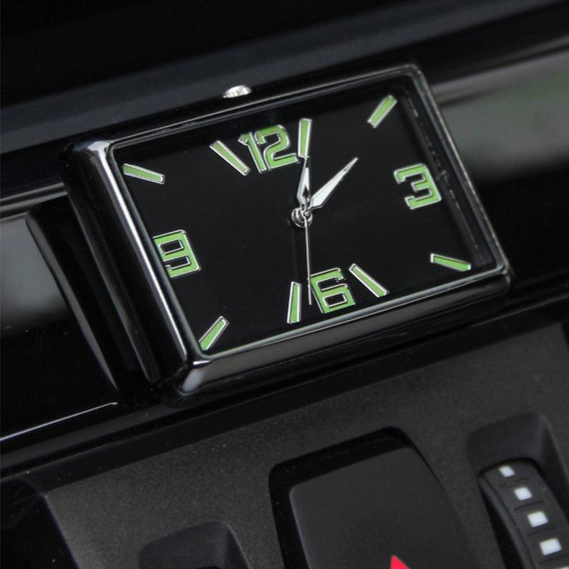 High Quality Auto Fashion Watch Automobile Quartz Clock Car Dashboard Mini Clock Automotive Clock Car Clock Refit Interior Luminous Electronic Quartz Watch Ornaments Car Decoration Ornaments Vehicle Car Accessories